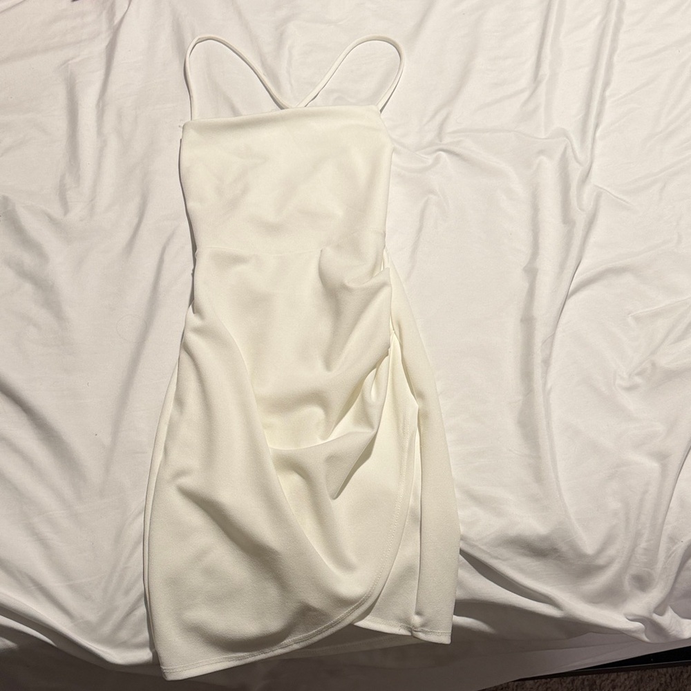 Windsor Strapless White Dress